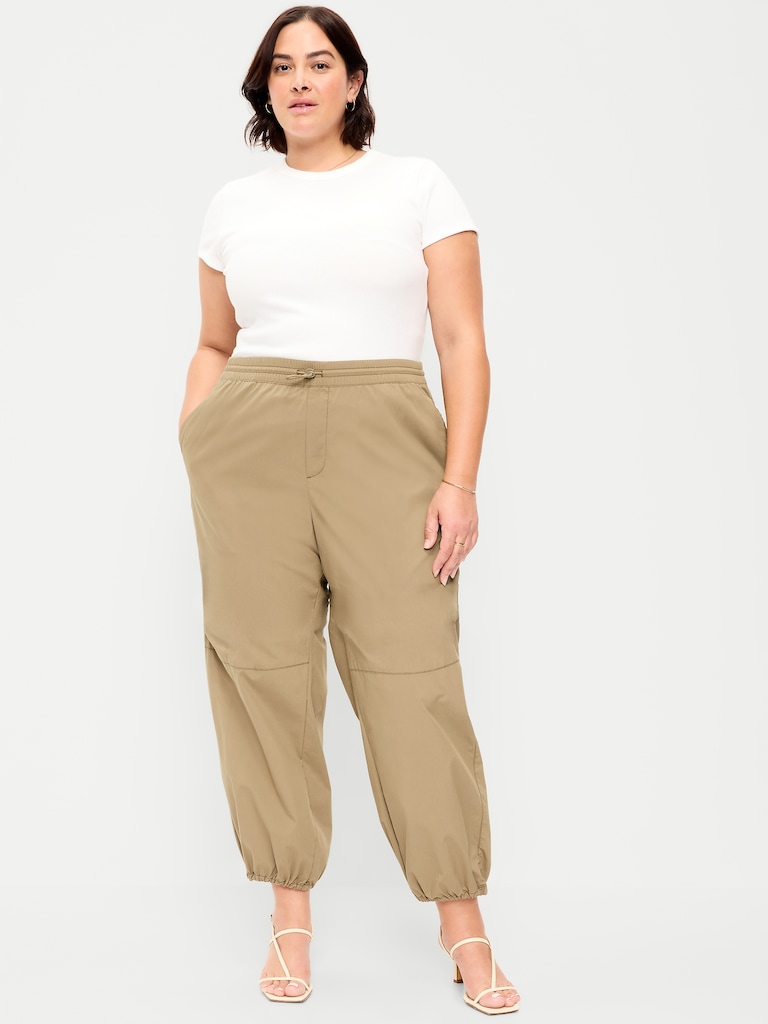 Lightweight Pull-On Parachute Pants