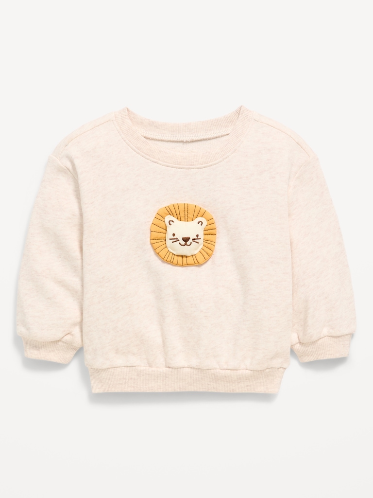 Printed Crew-Neck Sweatshirt for Baby
