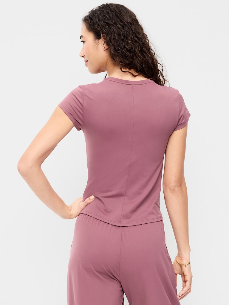 StudioSmooth Short-Sleeve Base Layer Top