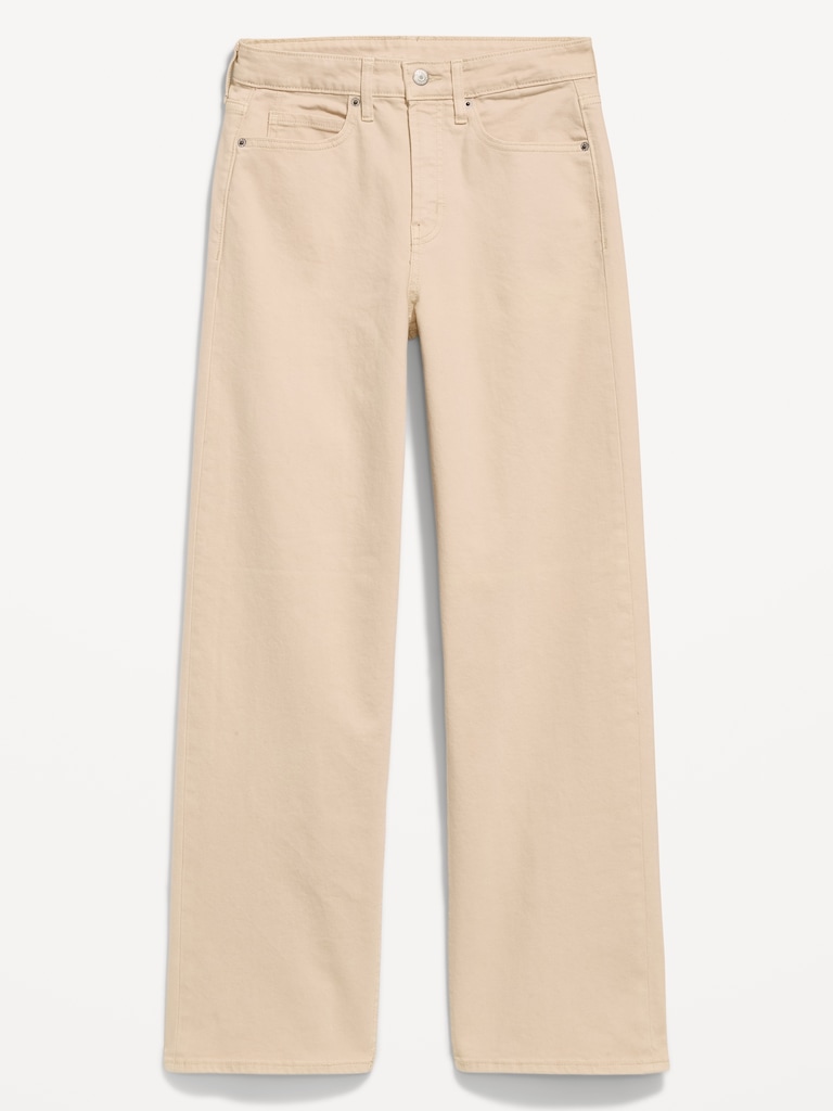 Extra High-Waisted Wide-Leg Jeans