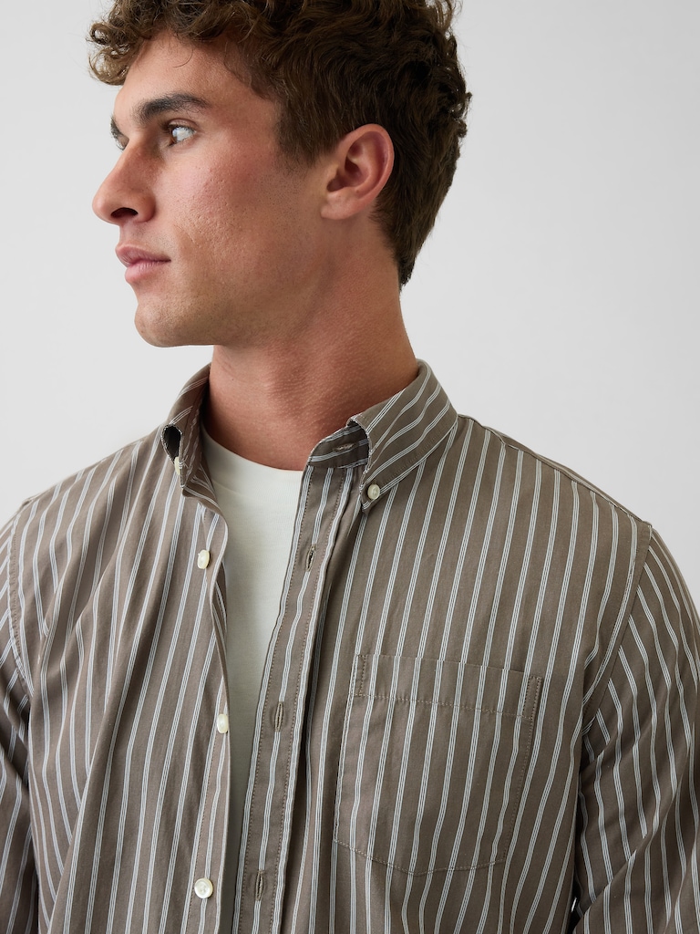 Organic Cotton Poplin Classic Shirt