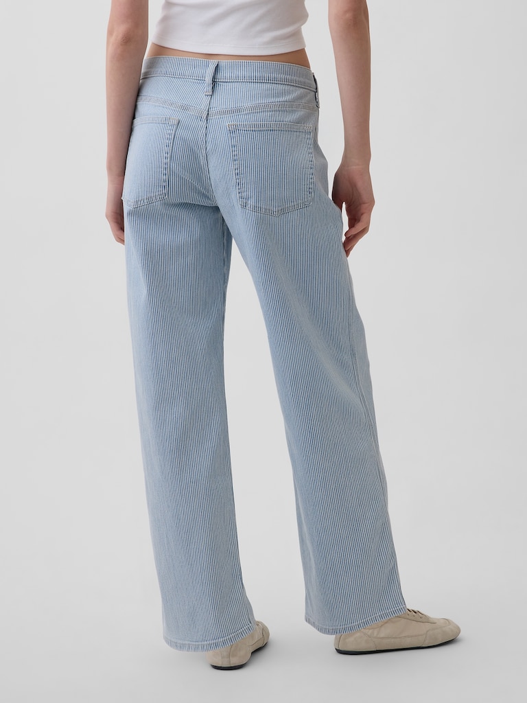 Low Rise '90s Loose Jeans