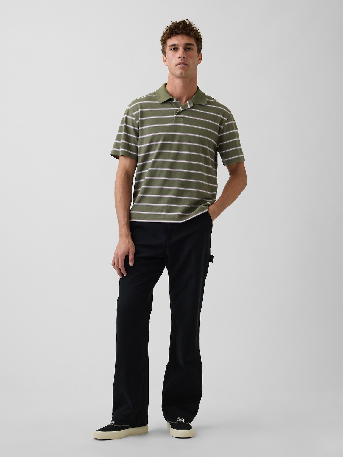 Relaxed Pique Polo
