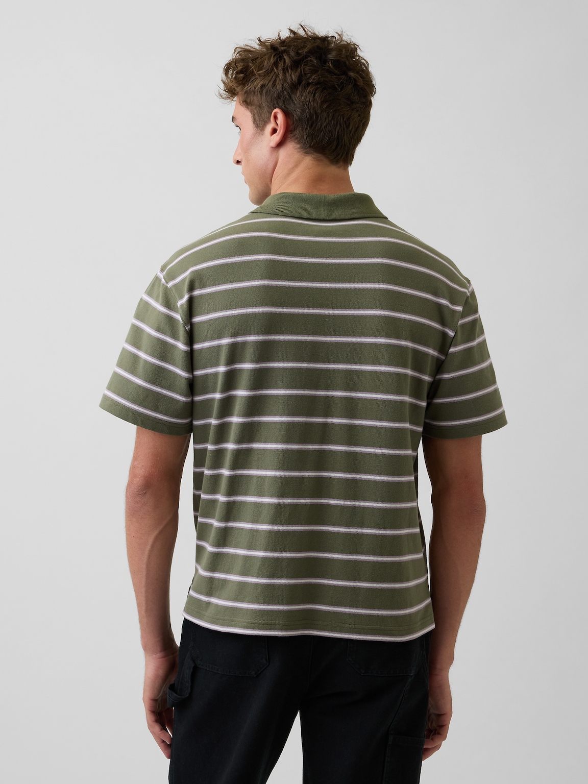Relaxed Pique Polo