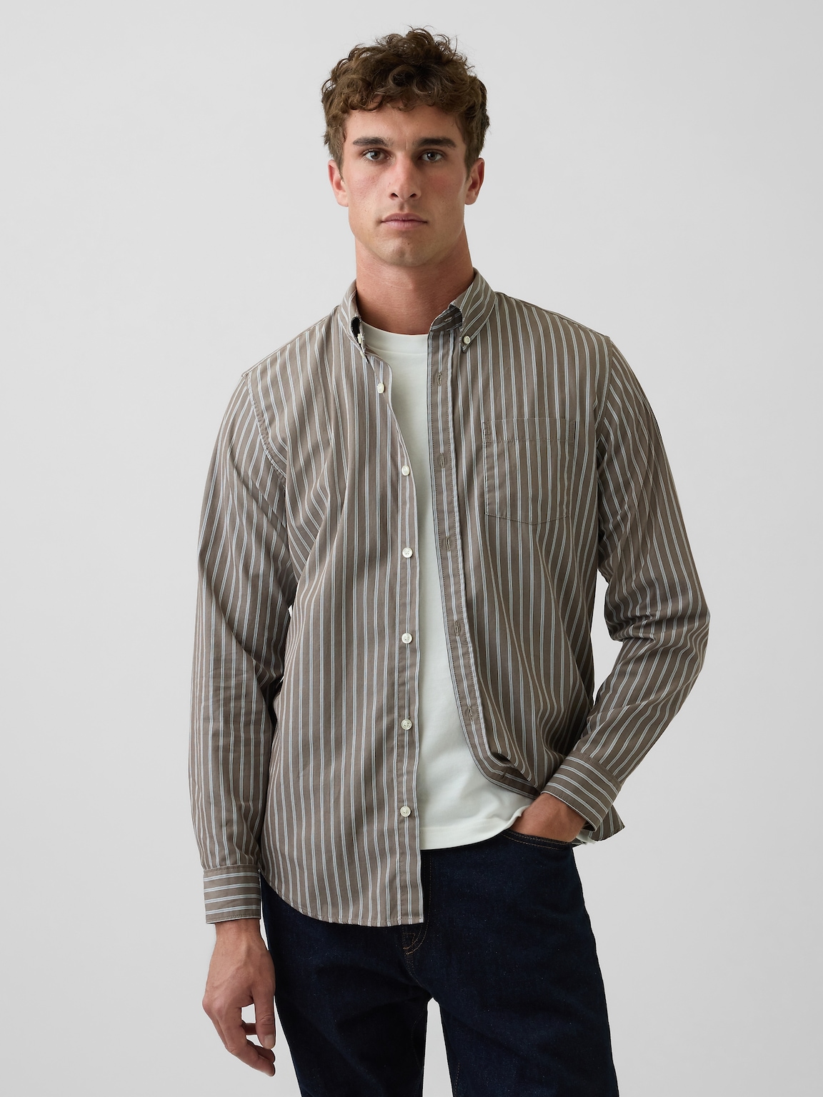 Organic Cotton Poplin Classic Shirt