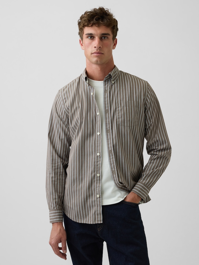 Organic Cotton Poplin Classic Shirt