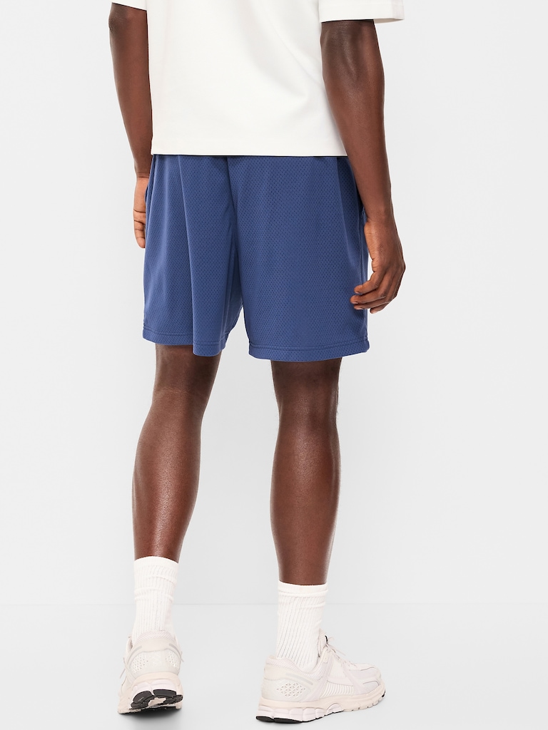 Baggy Mesh Shorts -- 6-inch inseam