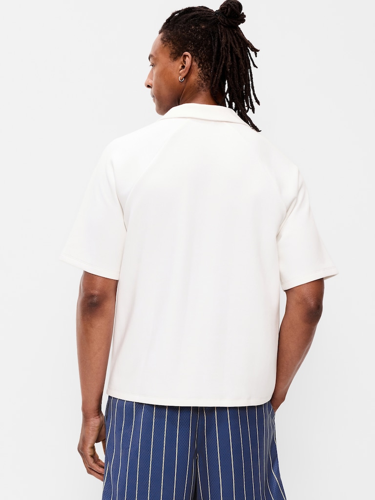 Dynamic Fleece Short-Sleeve Polo