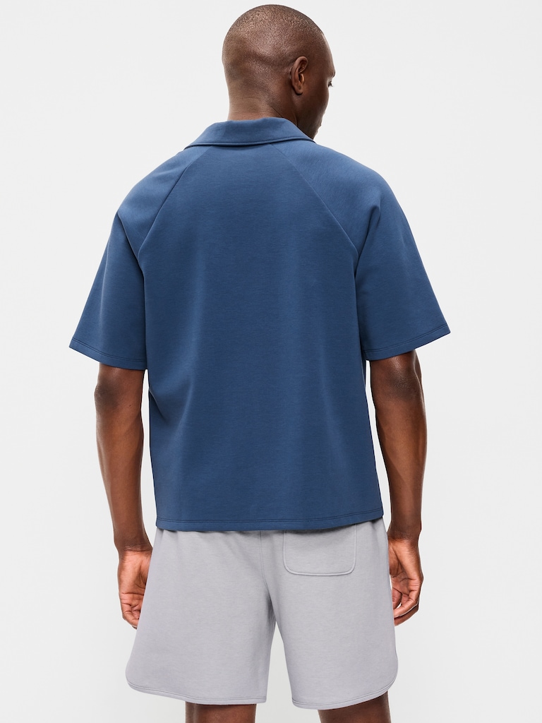 Dynamic Fleece Short-Sleeve Polo