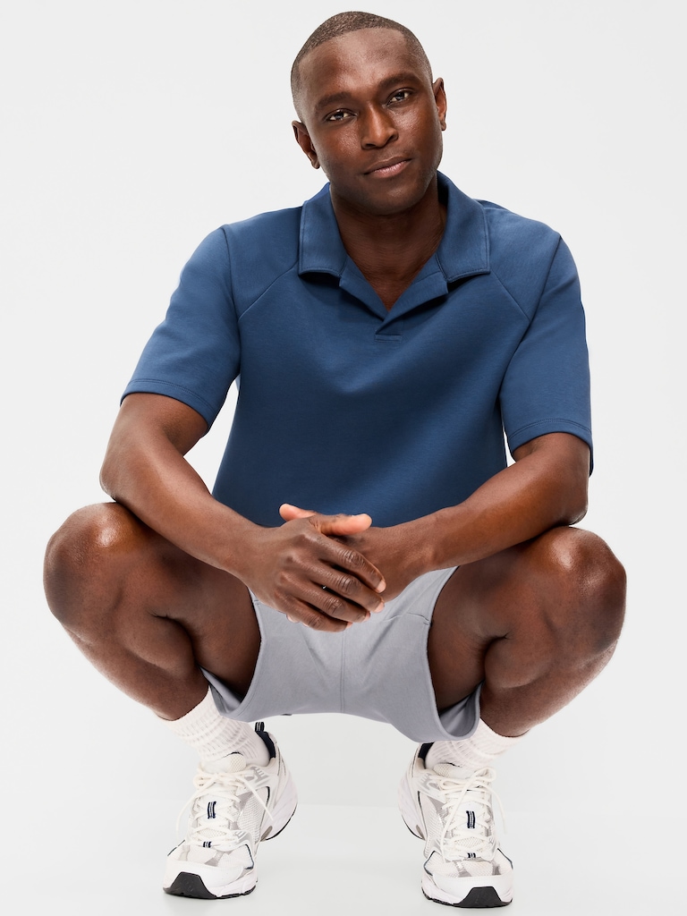 Dynamic Fleece Short-Sleeve Polo