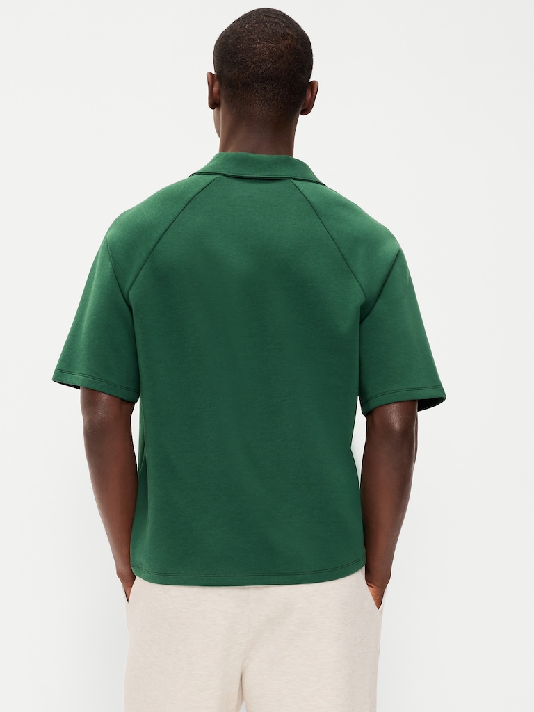 Dynamic Fleece Short-Sleeve Polo
