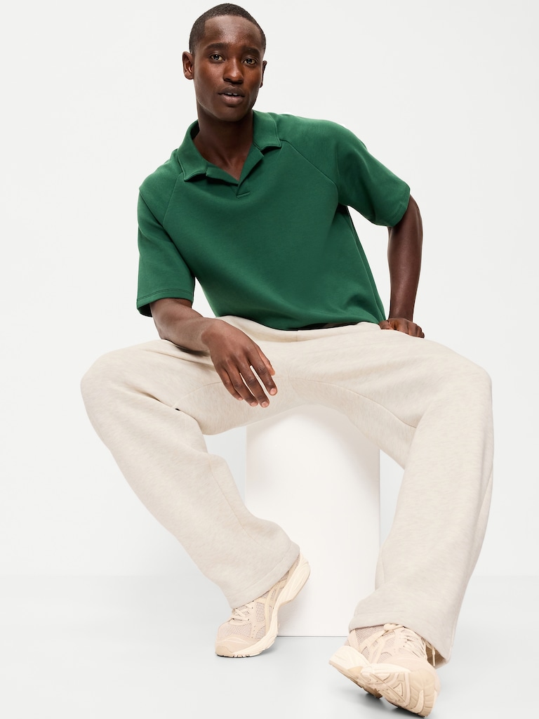 Dynamic Fleece Short-Sleeve Polo