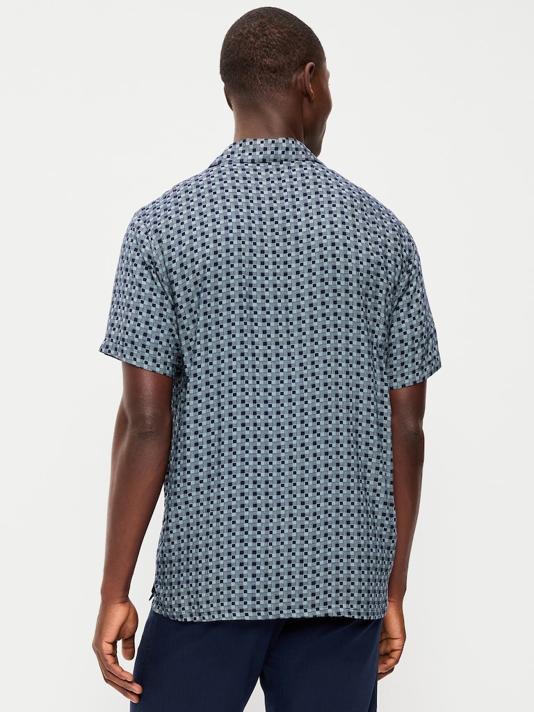 Short-Sleeve Camp Shirt