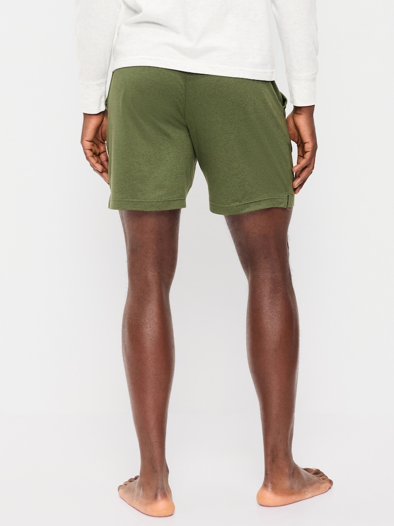 Jersey-Knit Pajama Shorts