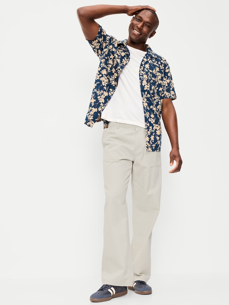 Short-Sleeve Camp Shirt