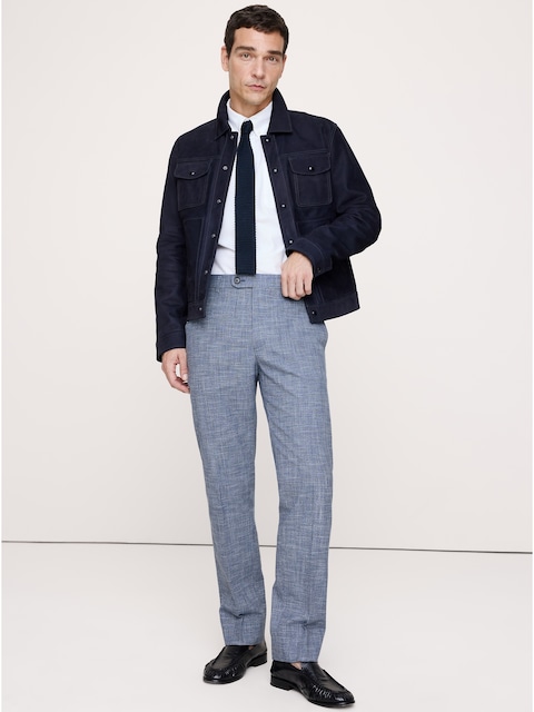 Men's Blue Dress Pants | Banana Republic