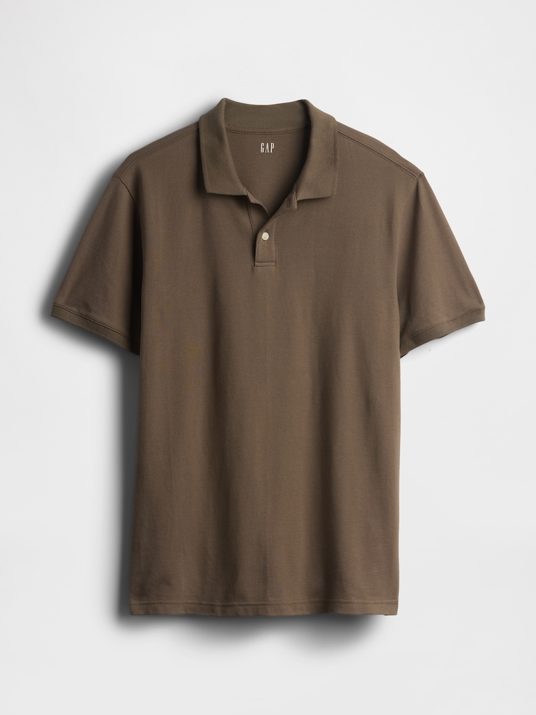 Pique Polo Shirt