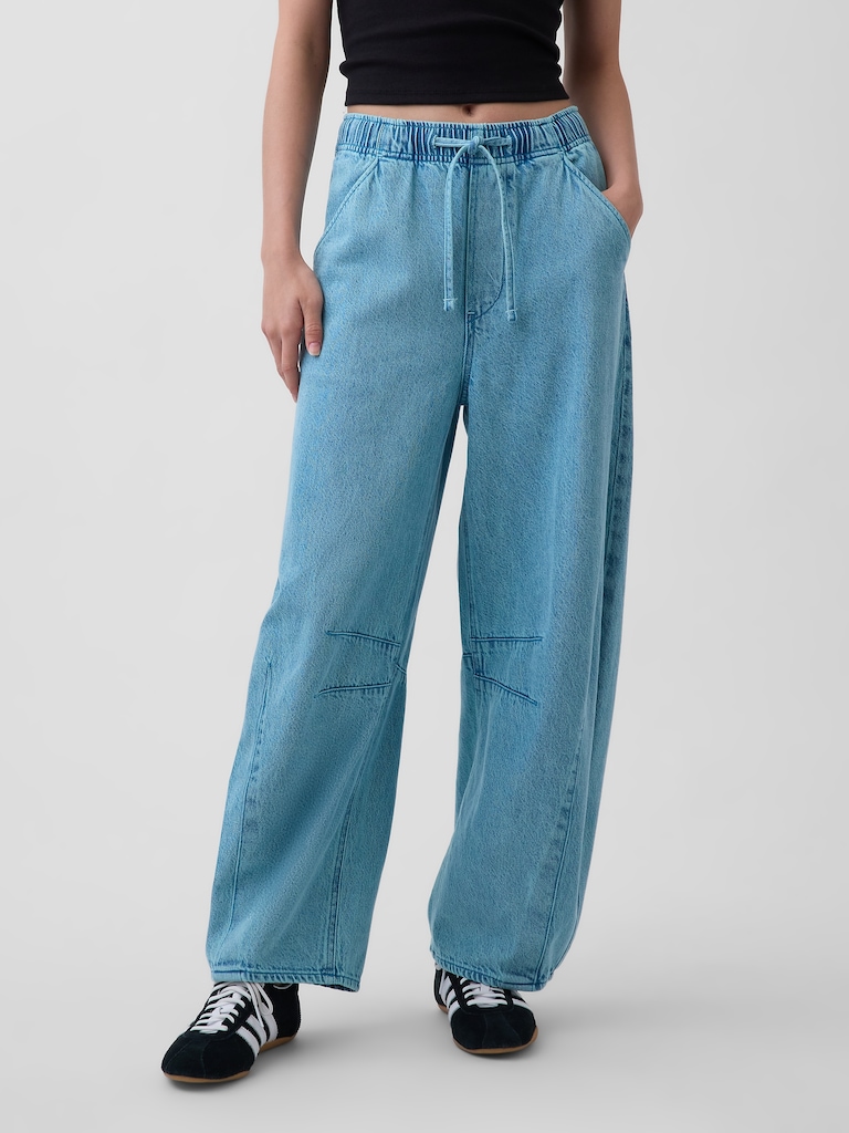 Mid Rise UltraSoft Easy Horseshoe Jeans