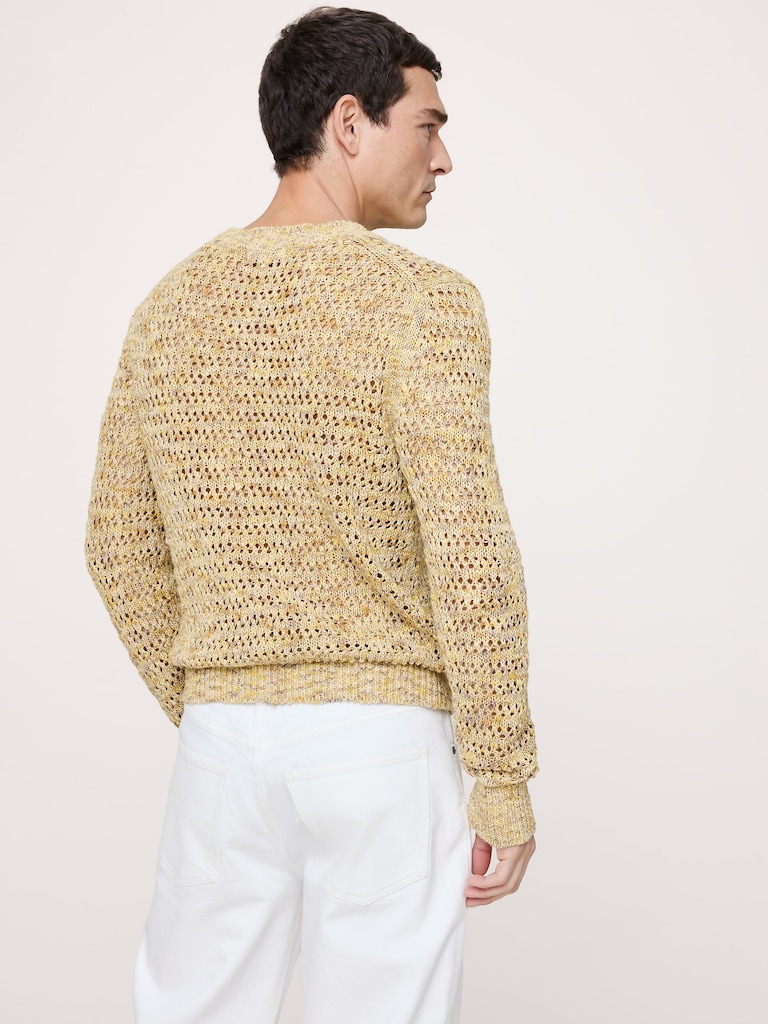 Spacedye Cotton-Silk Sweater