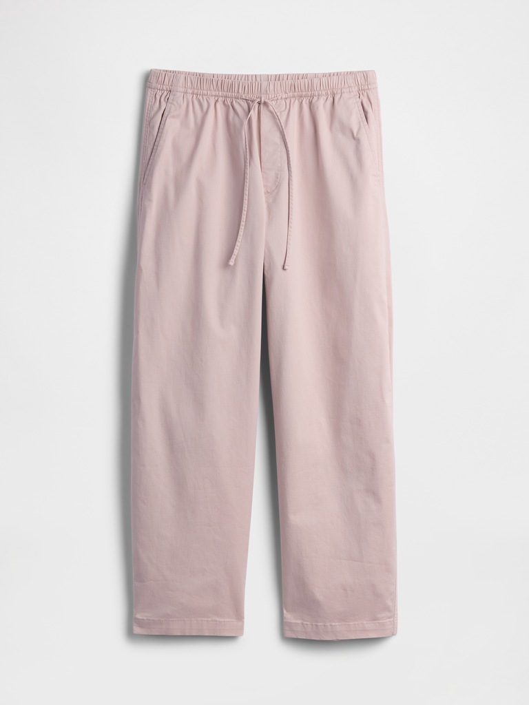 High Rise Easy Barrel Khakis