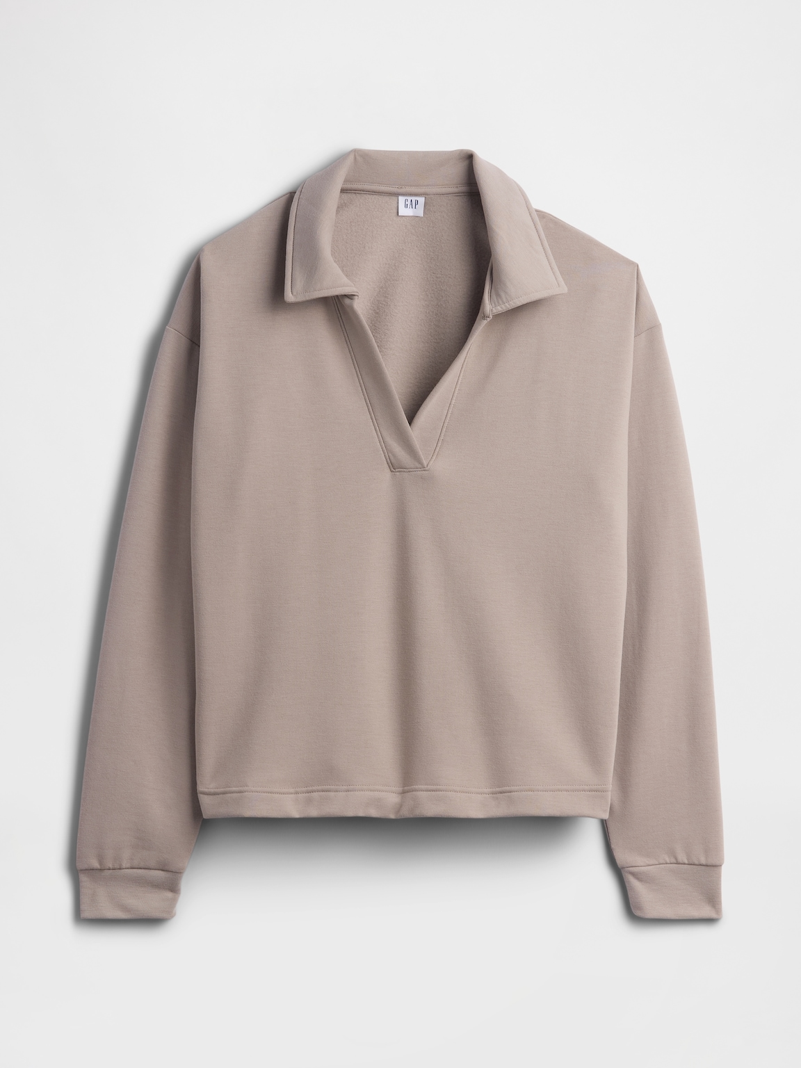 CloudLight Relaxed Polo Sweatshirt