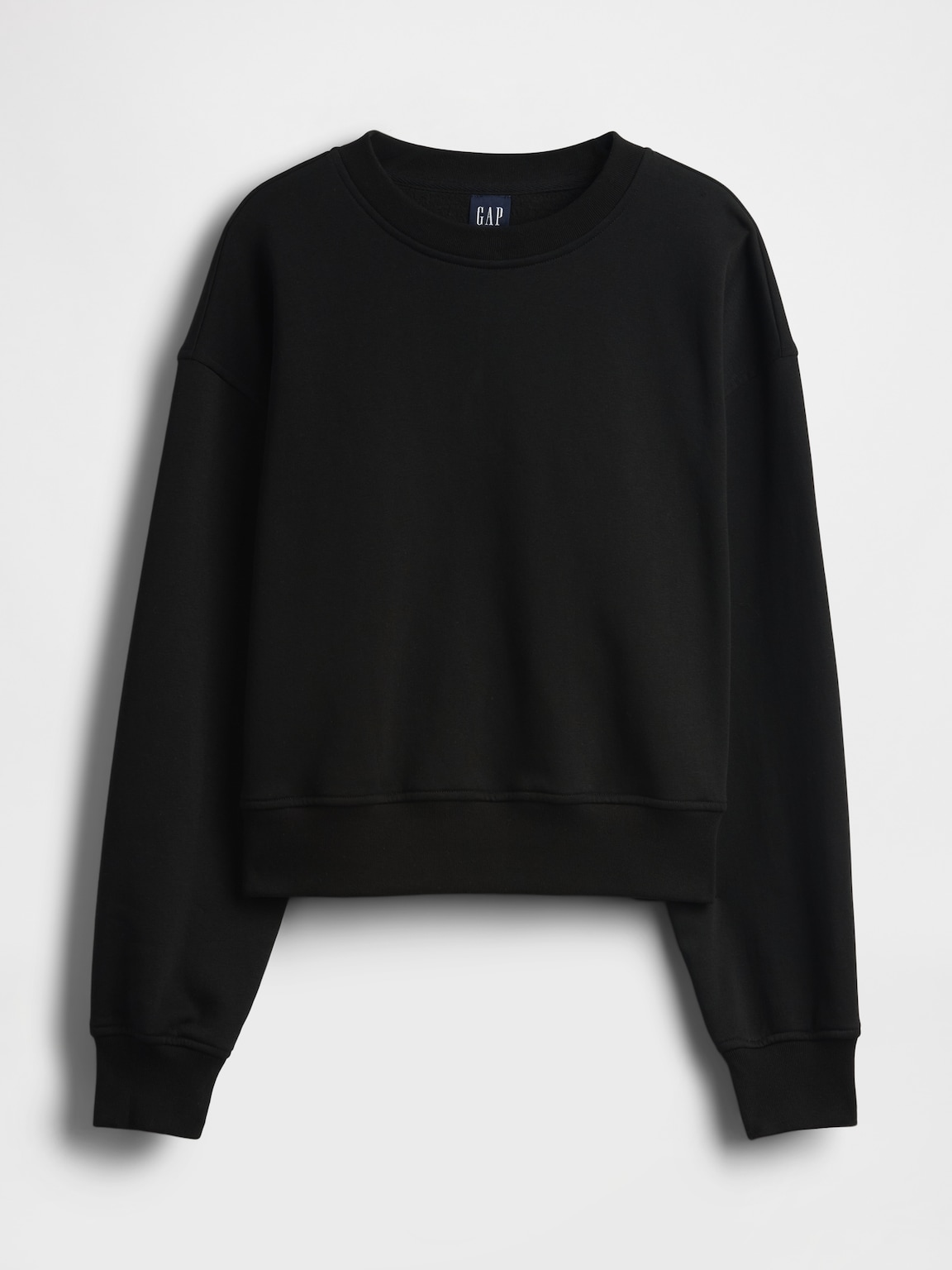 VintageSoft Oversized Split-Hem Sweatshirt