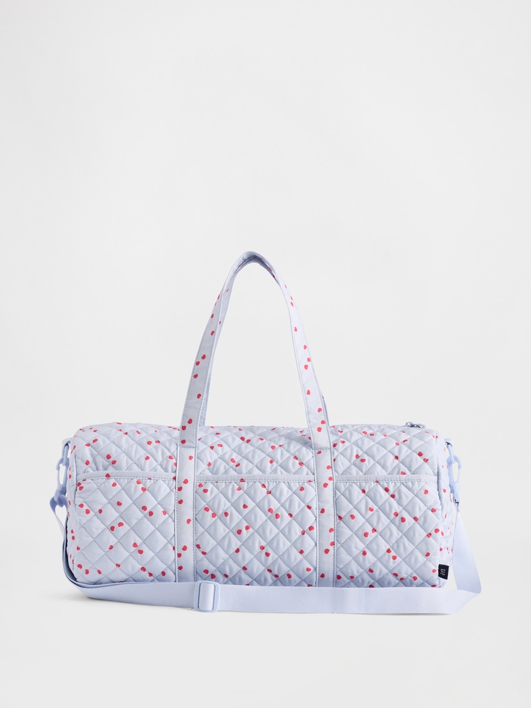 Kids Quilted Weekender Bag