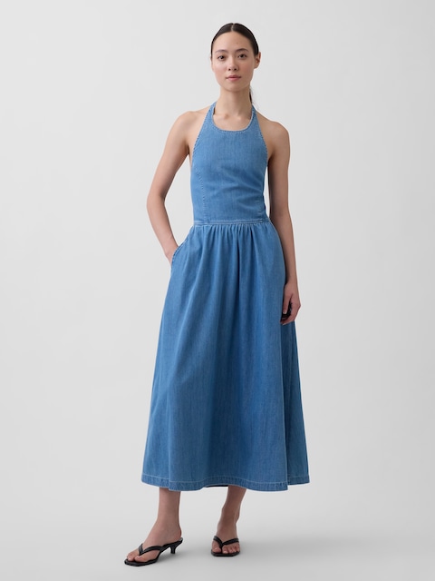 dresses thigh high slits Lunara Thigh-High Slit Asymmetrical And Draped Maxi Dress – kalisa main image 1