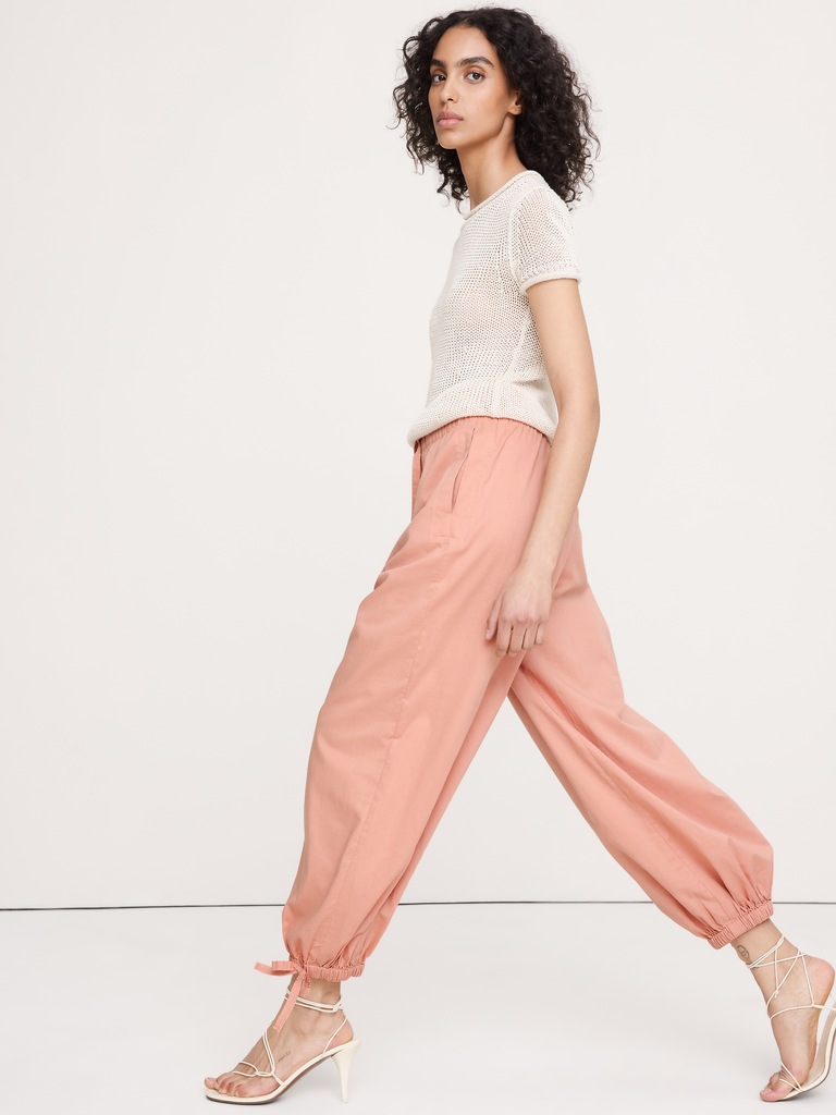 Lightweight Cotton Balloon Pant