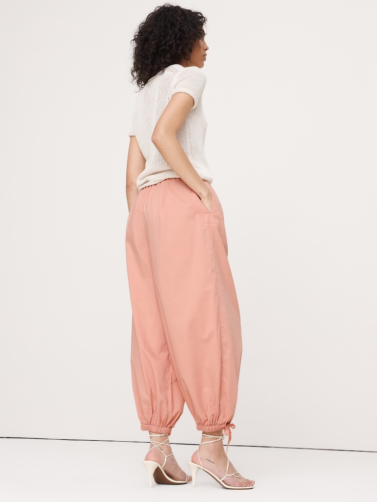 Lightweight Cotton Balloon Pant