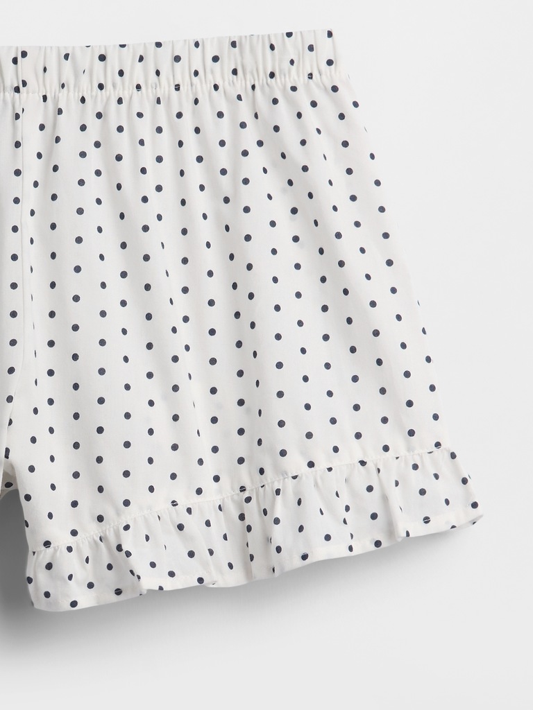 Ruffle Poplin PJ Shorts
