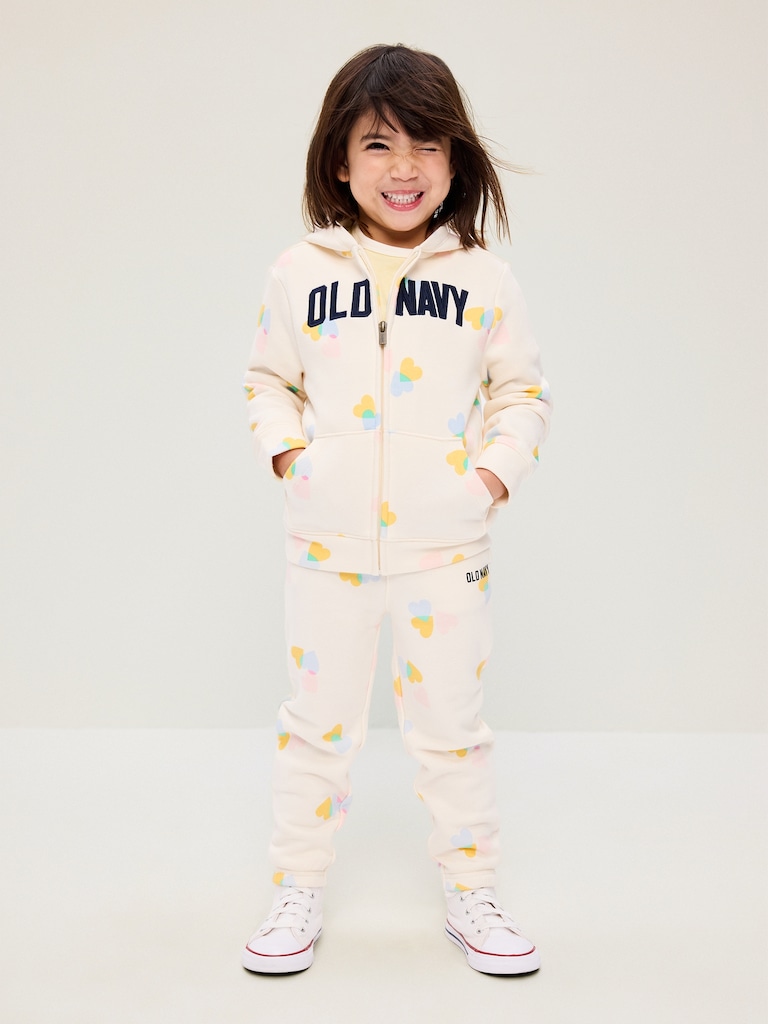 Printed Logo Jogger Sweatpants for Toddler Girls