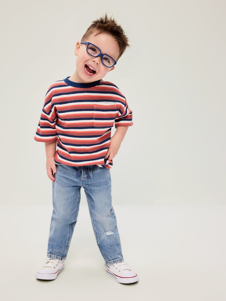 Skinny 360° Stretch Knit-Waist Jeans for Toddler Boys