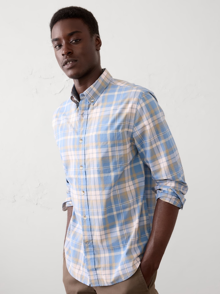 Slim-Fit Softwash Cotton Shirt