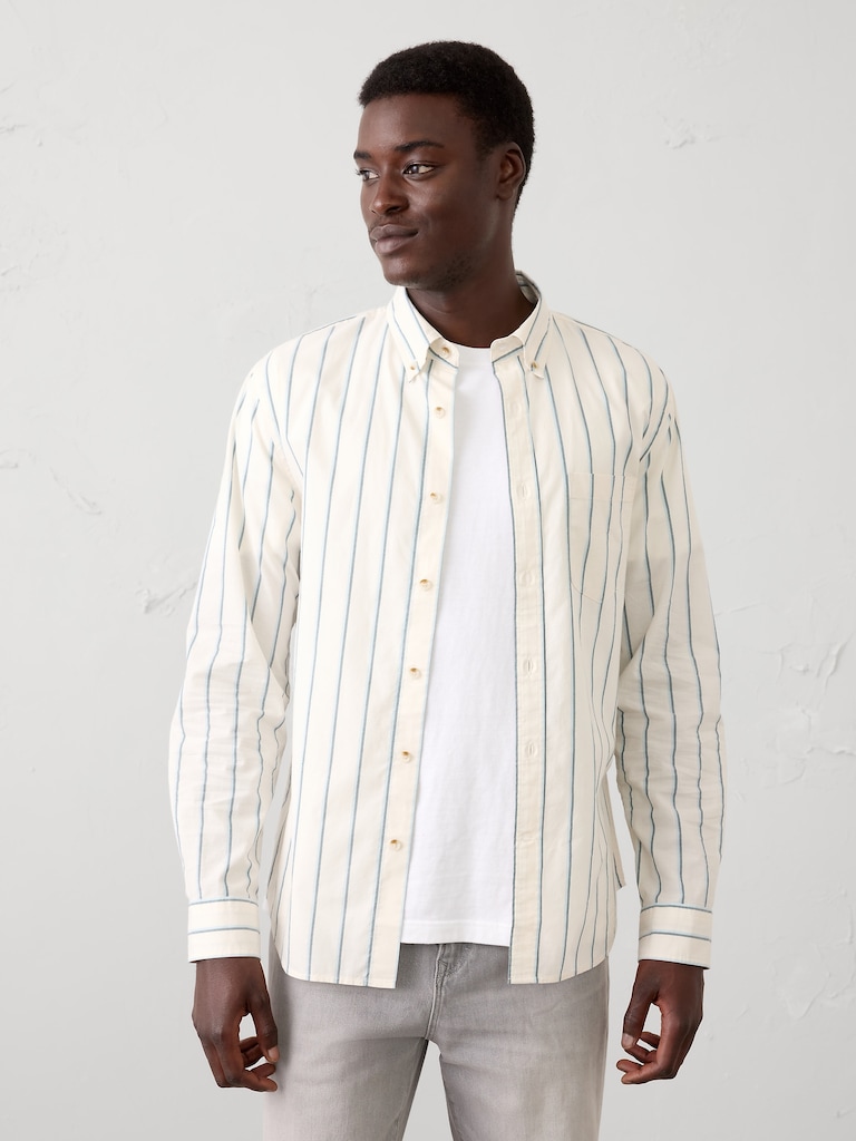 Slim-Fit Softwash Cotton Shirt
