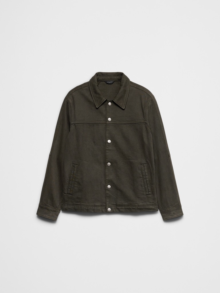 Relaxed Garment-Dyed Jacket