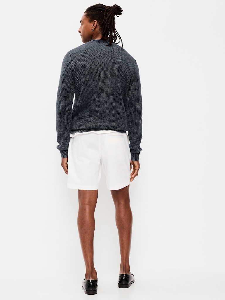 Twill Jogger Shorts -- 7-inch inseam