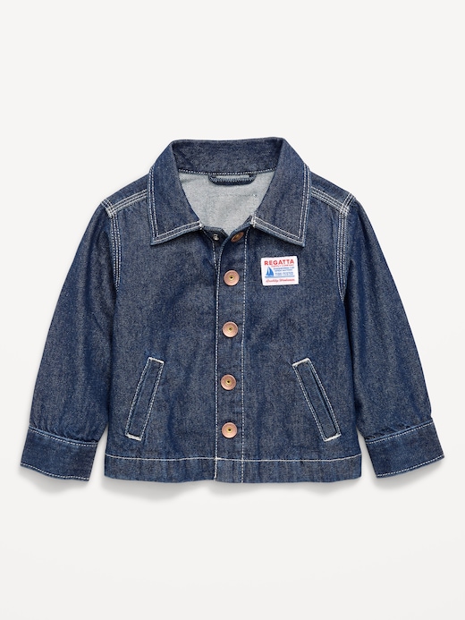 Loose Loose Unisex Jean Barn Coat for Toddler under $20 clearance