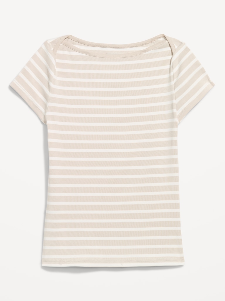 Snug Boat-Neck T-Shirt