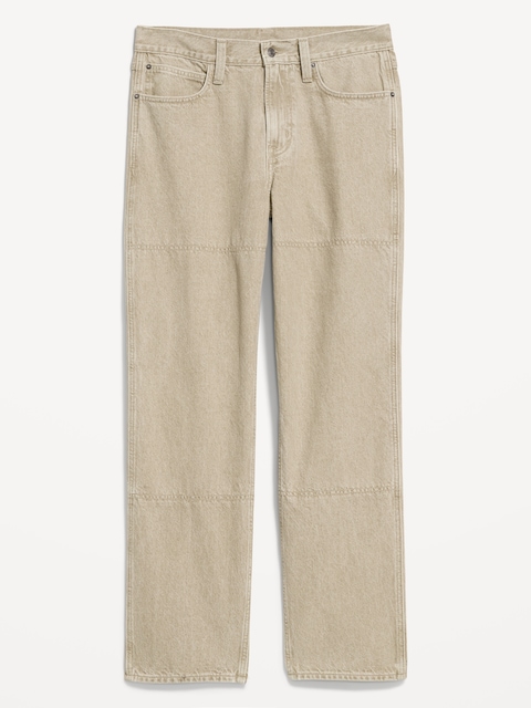 Pantalon Jean Homme Maine England - Taille 40, Jambe 31 - Beige Clair - Classique Et Confortable