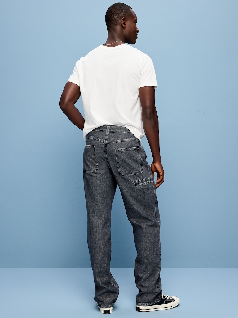 90s Loose Double-Knee Carpenter Jeans