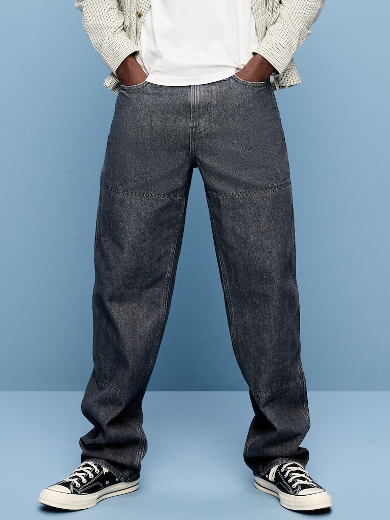 90s Loose Double-Knee Carpenter Jeans