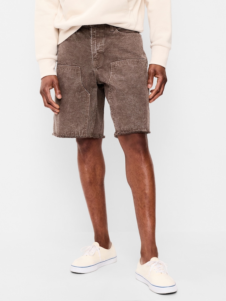 Baggy Carpenter Shorts-- 10-inch inseam