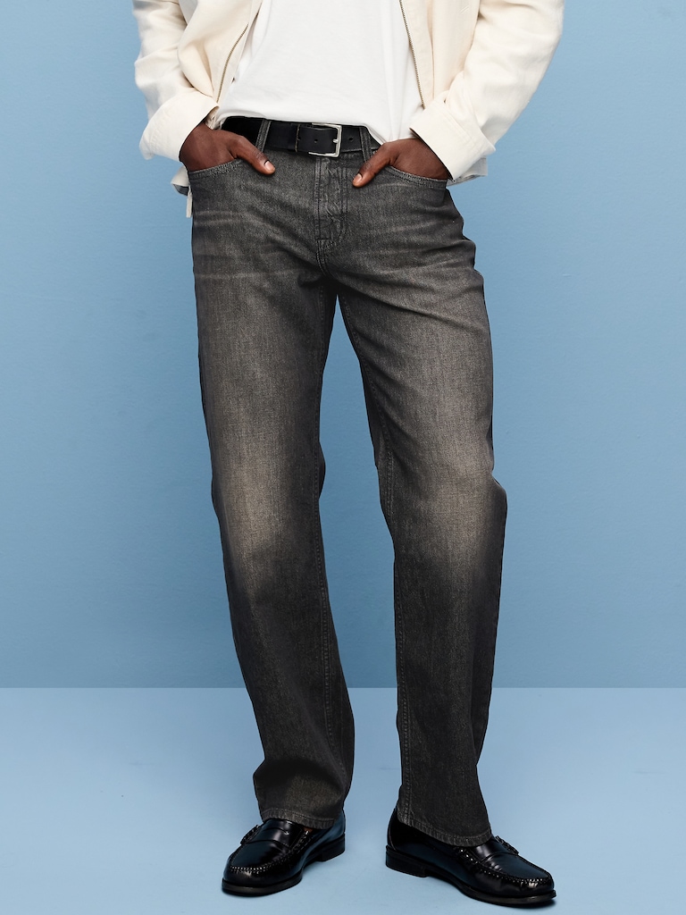 Loose Built-In Flex Jeans