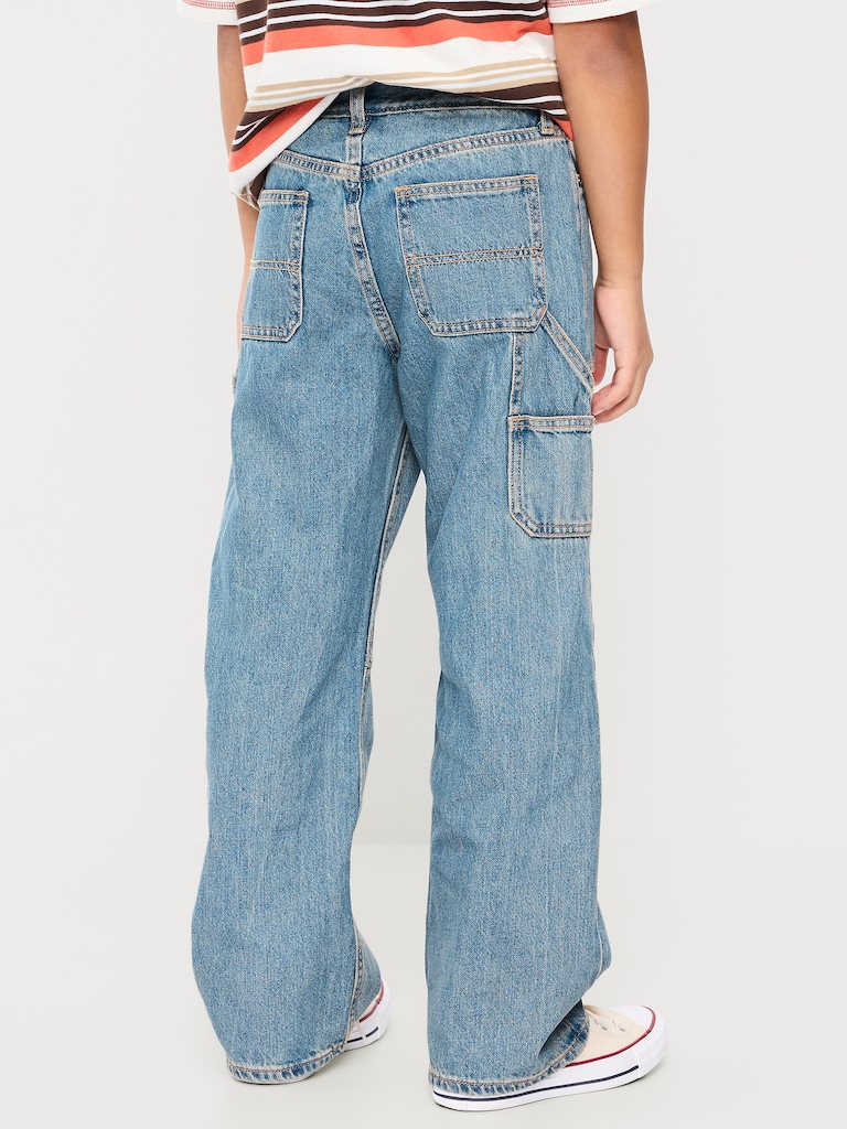 Baggy Carpenter Utility Jeans for Boys