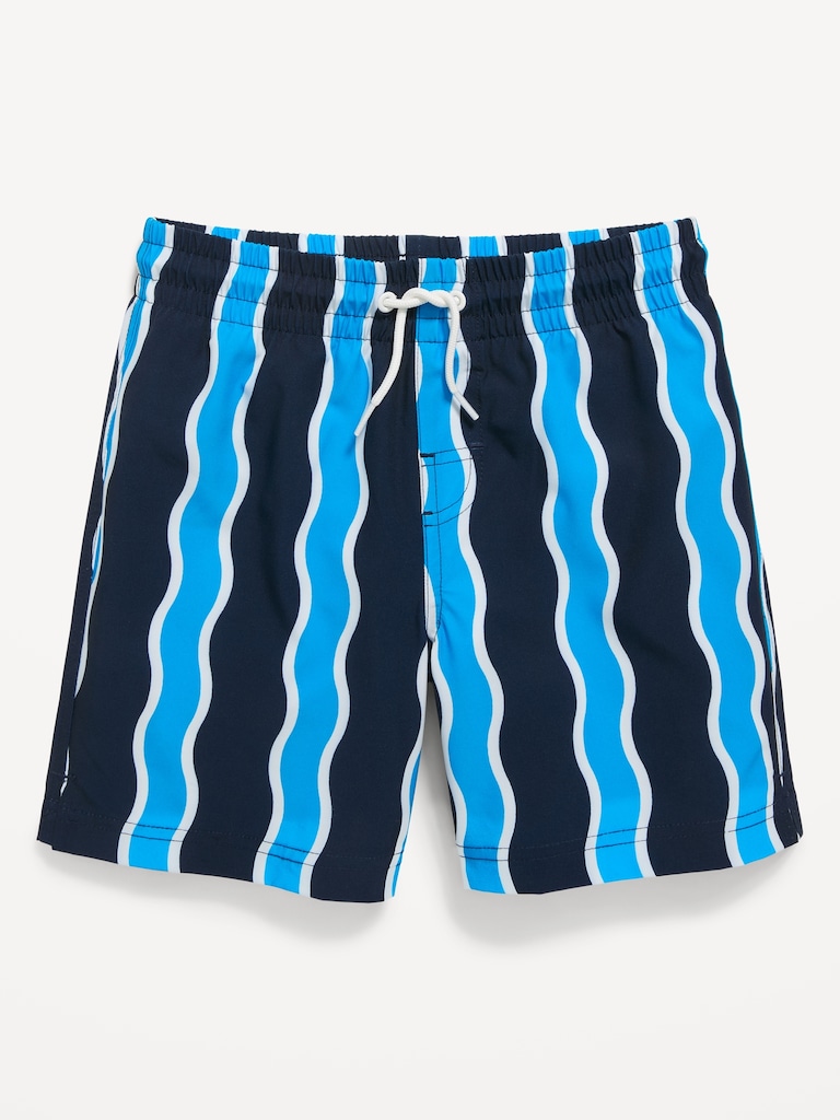 Printed Swim Trunks for Boys