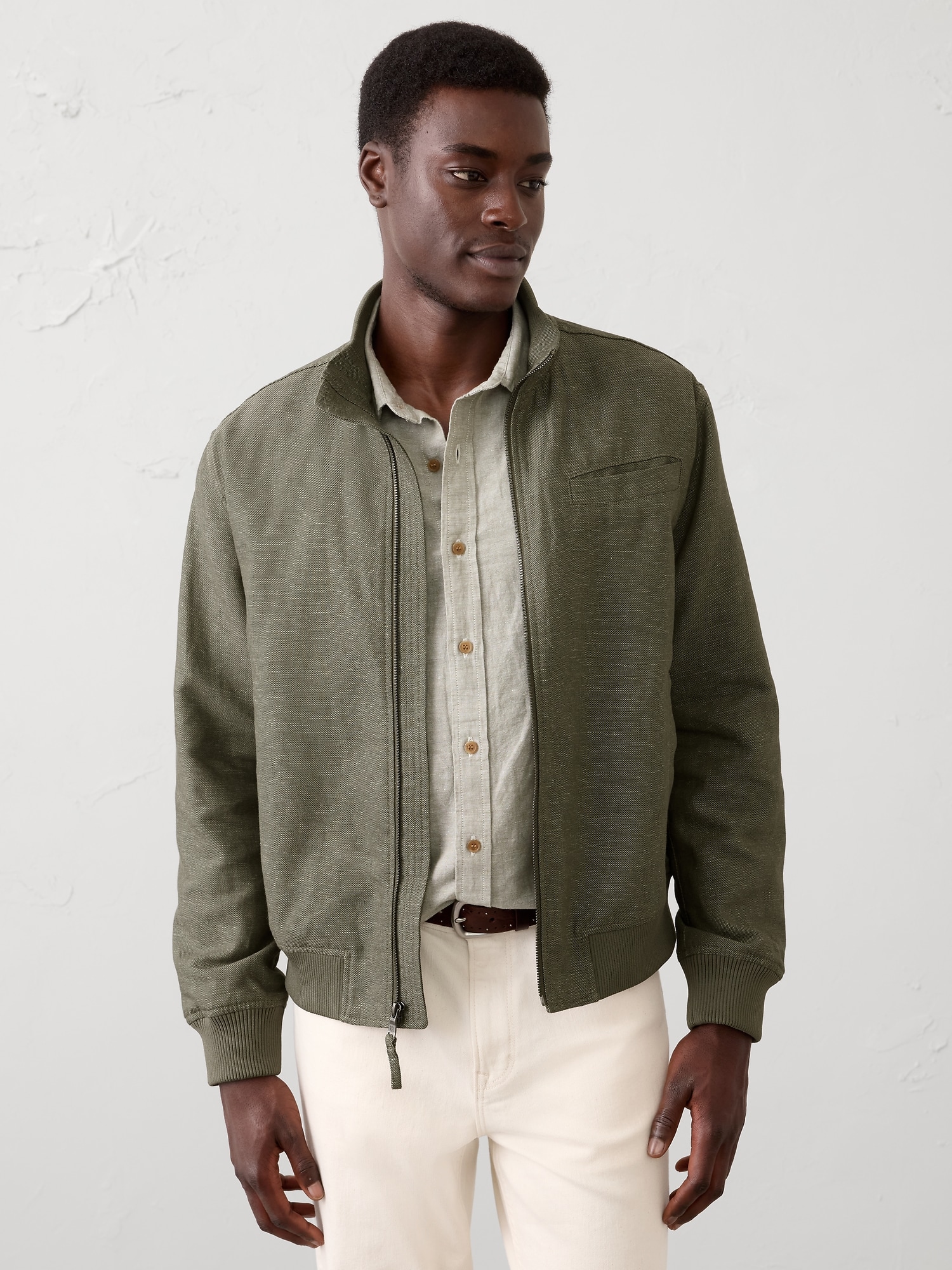 コーティング 00s BANANAREPUBLIC tracker jacket Leather Trucker Jacket | Banana Republic