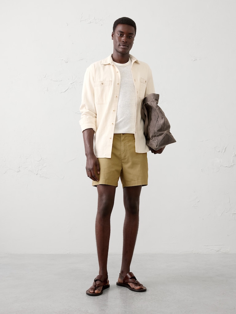 Slim-Fit 5" Summerweight Chino Short
