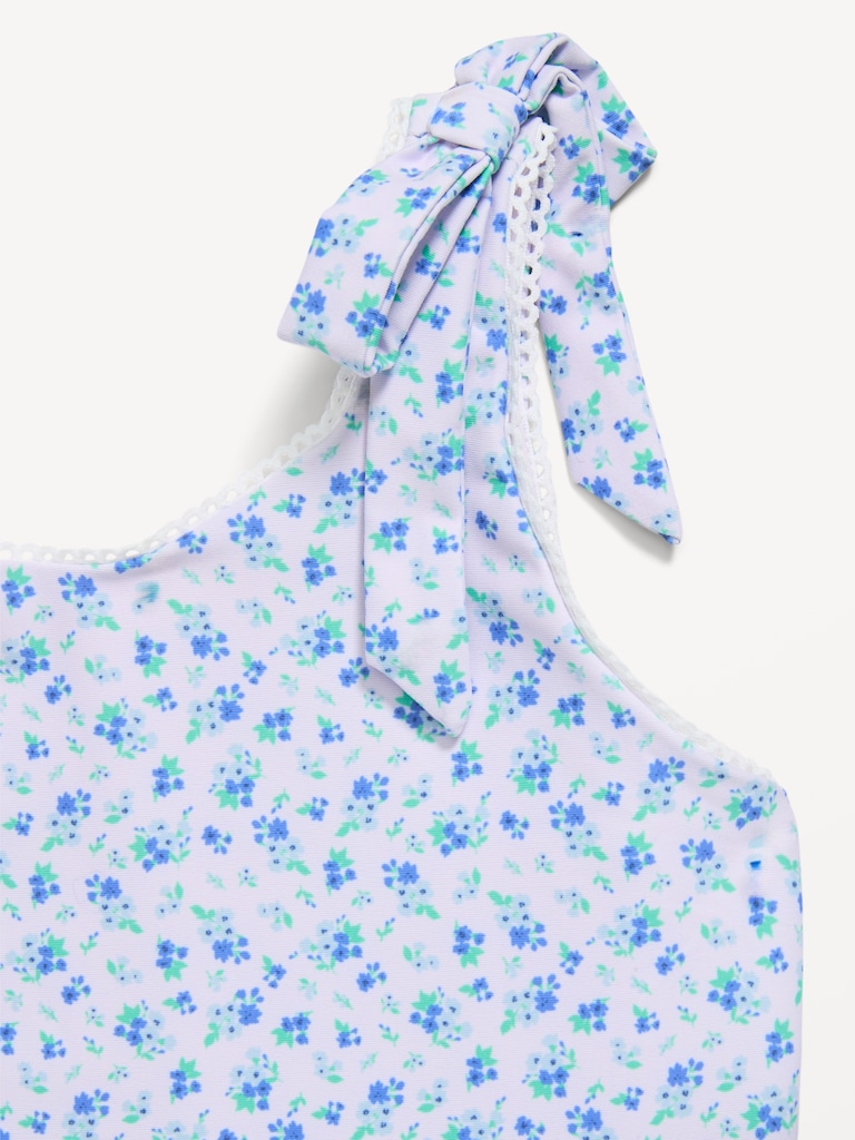 PowerSoft Sleeveless Tie-Strap Athletic Dress for Girls