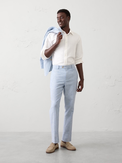 Men's Blue Dress Pants | Banana Republic Factory